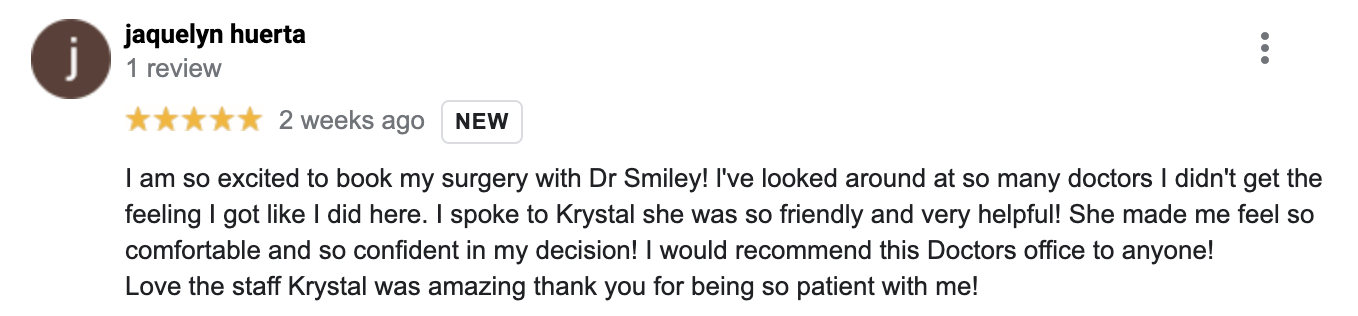 dr smiley - best palstic surgeon in beverly hills review