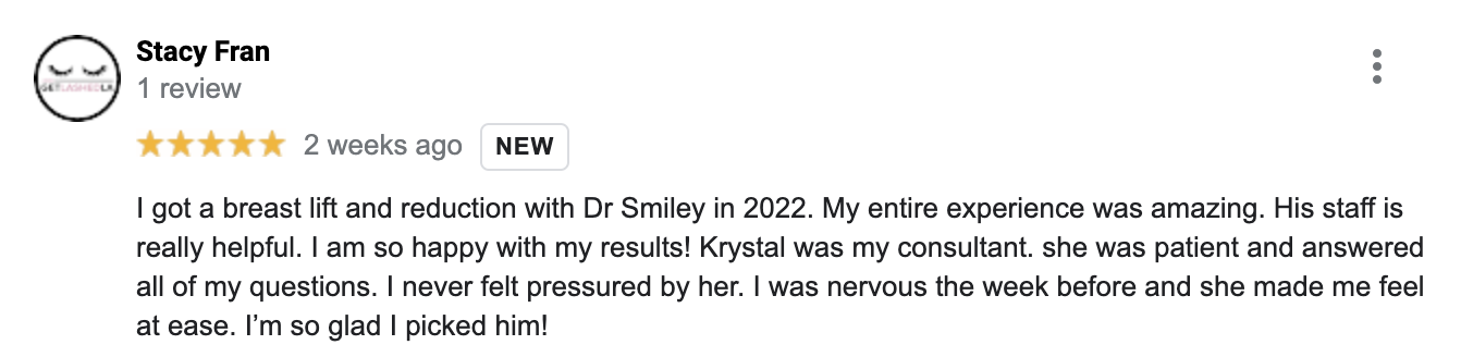 dr smiley - best palstic surgeon in beverly hills review